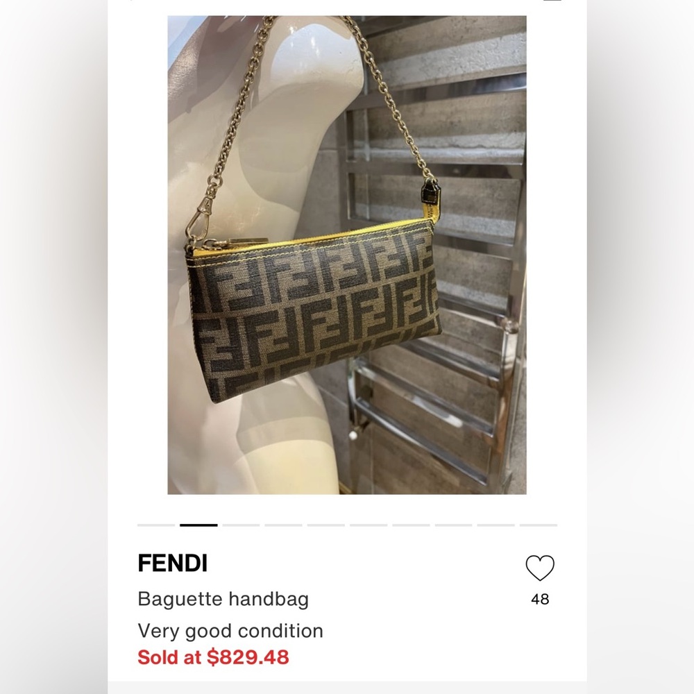 Auth❤️‍🔥Vintage Fendi baguette bag - Picture 14 of 15